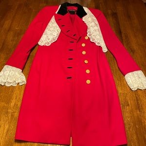 Escada wool blazer dress